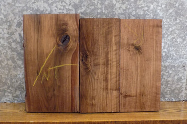 3- Kiln Dried Rustic Black Walnut Lumber Boards/Craft Pack 15649-15651
